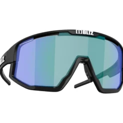 Occhiali da sole Bliz Vision Matt Black Shiny Black Optics Photochromic Brown Blue Mirror