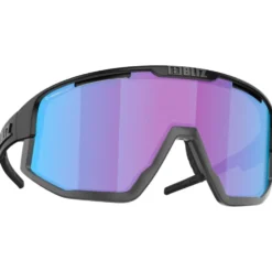 Occhiali da sole Bliz Vision Matt Black Grey Nano Optics Nordic Light Begonia Violet Blue Mirror