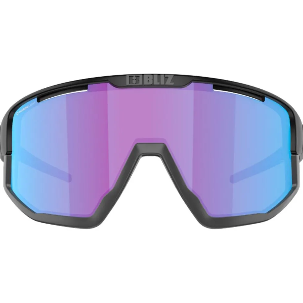 Occhiali da sole Bliz Vision Matt Black Grey Nano Optics Nordic Light Begonia Violet Blue Mirror