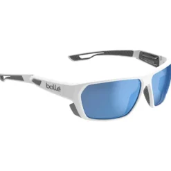 Occhiali da sole Bollé Airfin White Matte Grey Volt+ Offshore Polarized