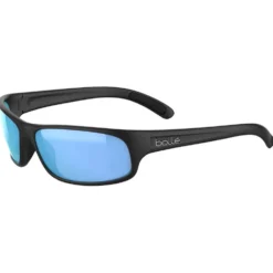 Occhiali da sole Bollé Anaconda Black Matte Sky Blue Polarized