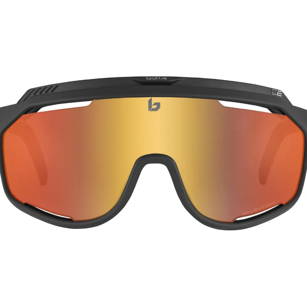 Occhiali da sole Bollé Chronoshield Black Matte Phantom Brown Red Photochromic