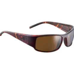 Occhiali da sole Bollé King Tortoise Matte HD Polarized Brown