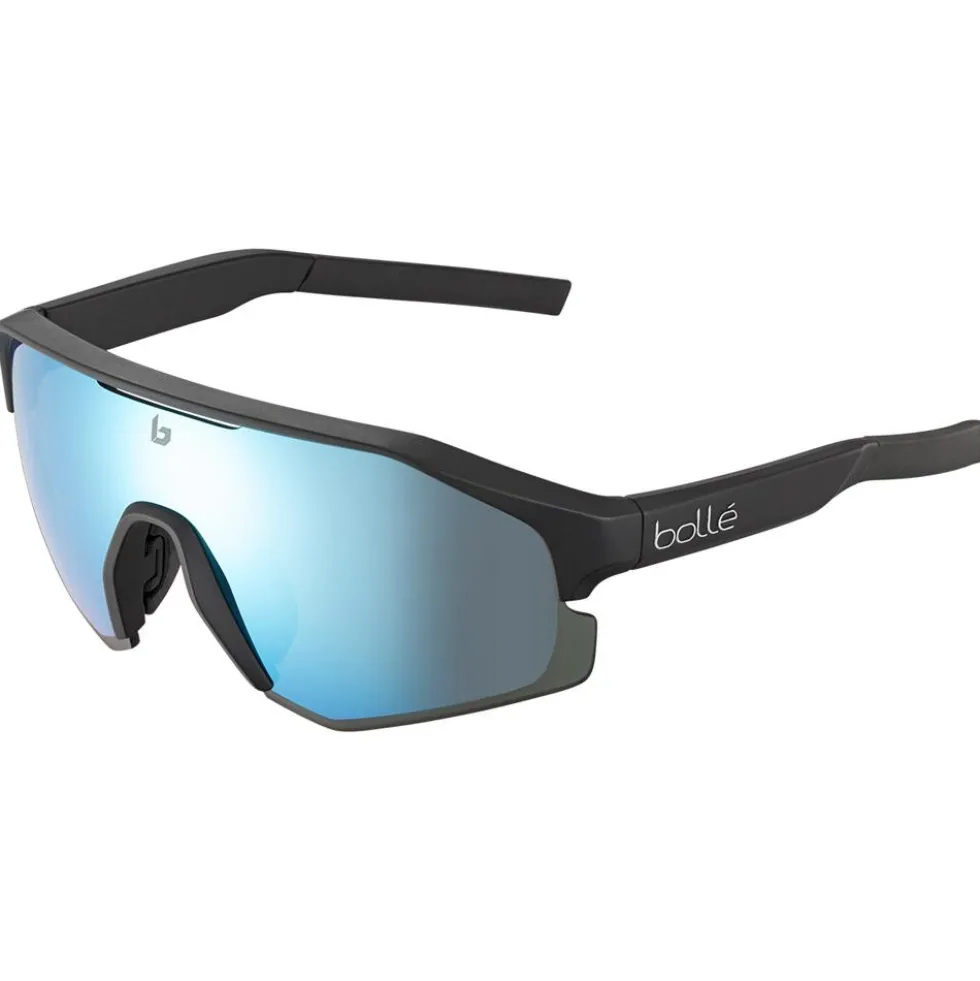 Occhiali da sole Bollé Lightshifter Black Matte TNS Ice