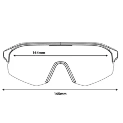 Occhiali da sole Bollé Lightshifter XL Black Matte Phantom Clear Green