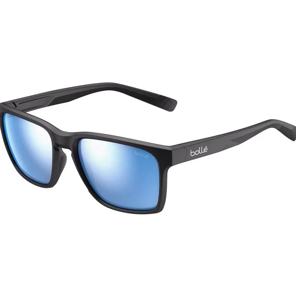 Occhiali da sole Bollé Reverence Black Matte Sky Blue Polarized