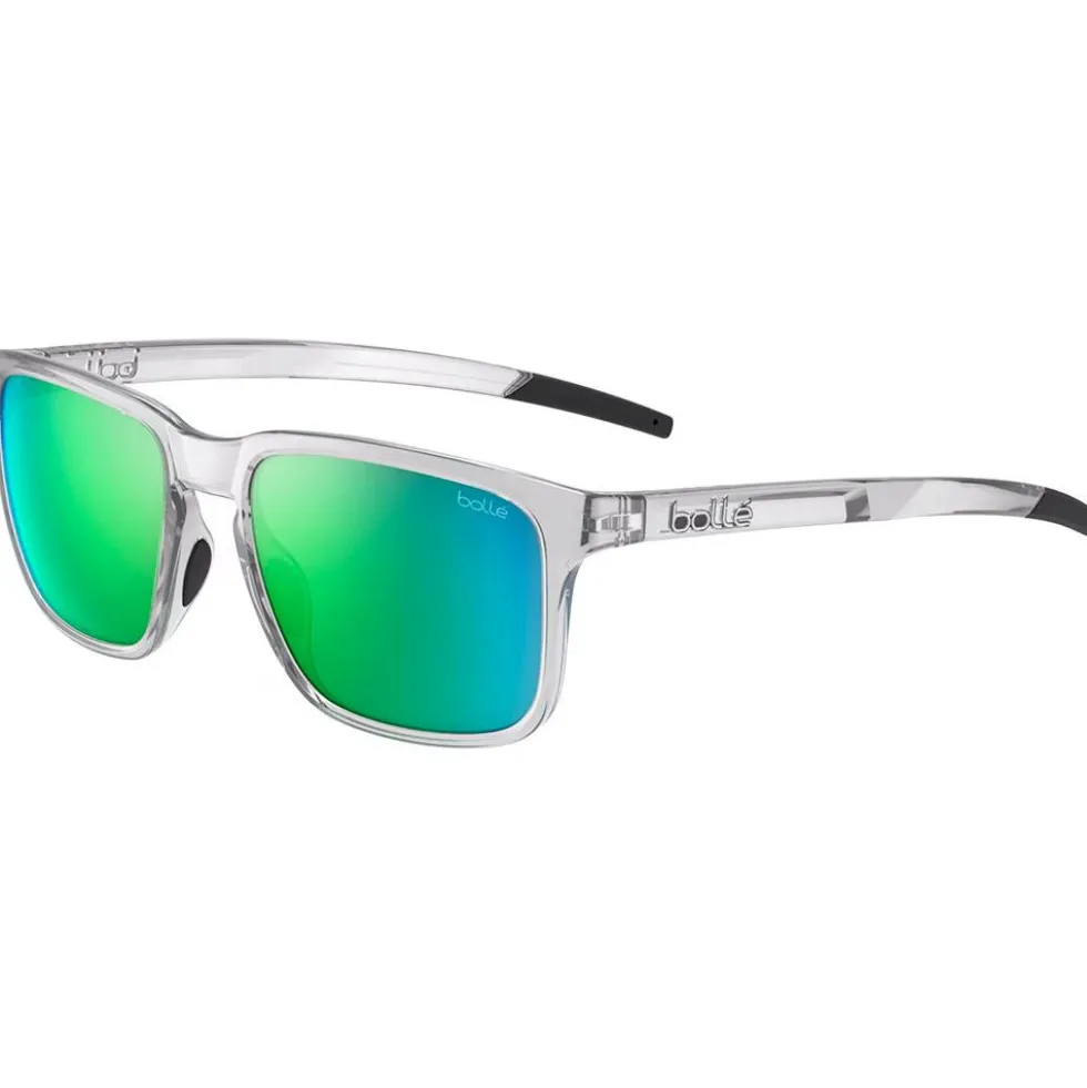 Occhiali da sole Bollé Score Crystal Jade Green Polarized