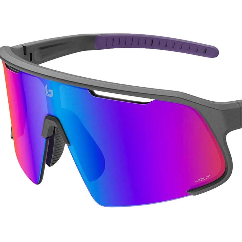 Occhiali da sole Bollé Speedchaser Titanium Matte Volt Ultraviolet
