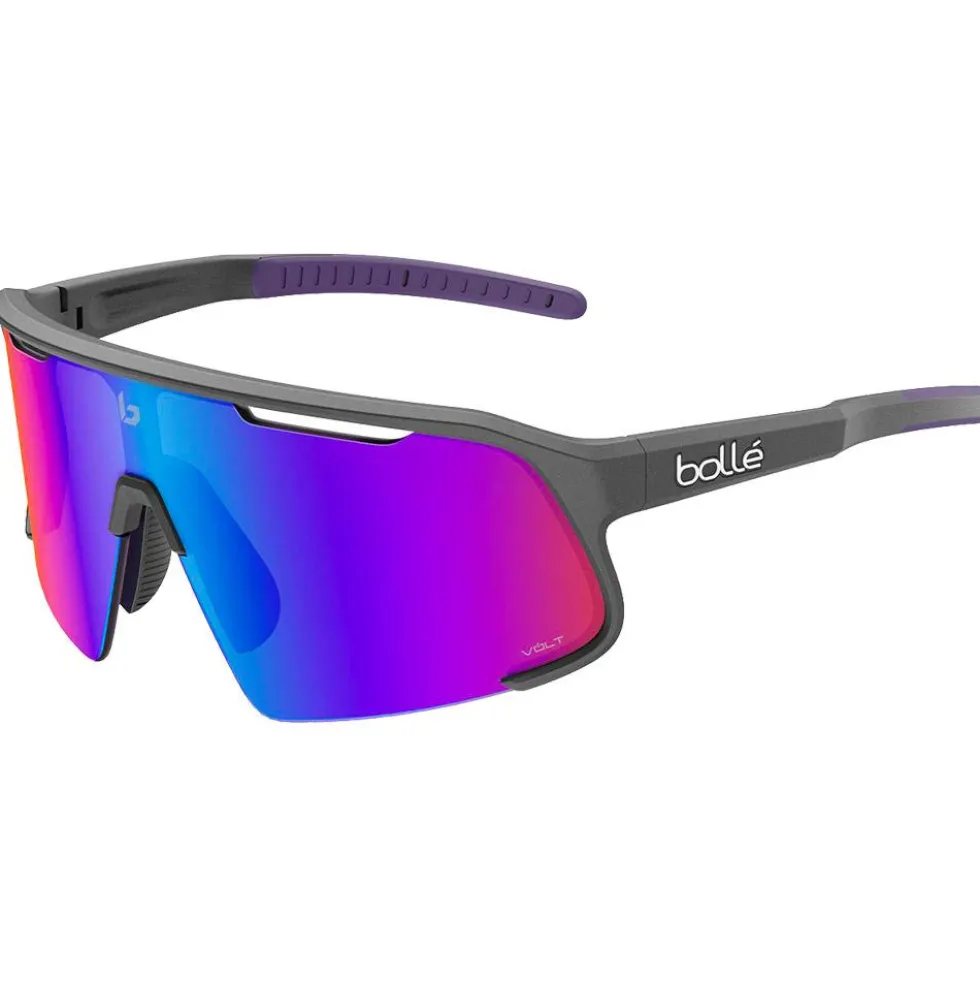 Occhiali da sole Bollé Speedchaser Titanium Matte Volt Ultraviolet