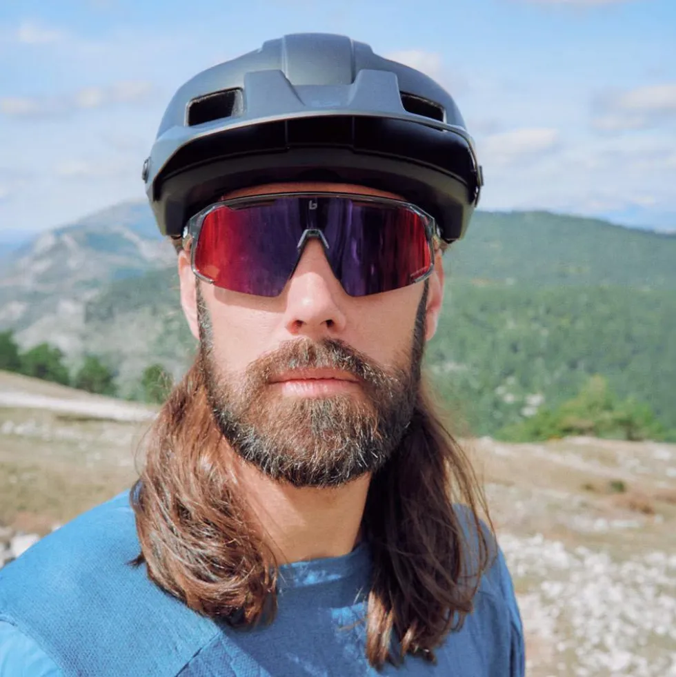Occhiali da sole Bollé Speedchaser Dark Grey Crystal Phantom Clear Lava Photochromic
