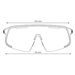 Occhiali da sole Bollé Speedchaser Dark Grey Crystal Phantom Clear Lava Photochromic
