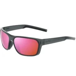 Occhiali da sole Bollé Strix Black Crystal Matte Brown Pink Polarized