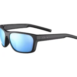 Occhiali da sole Bollé Strix Black Matte Sky Blue Polarized