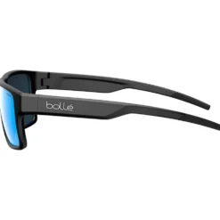 Occhiali da sole Bollé Temper Black Matte Sky Blue Polarized