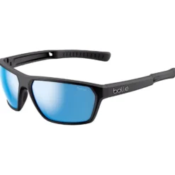 Occhiali da sole Bollé Terrus Black Matte Sky Blue Polarized