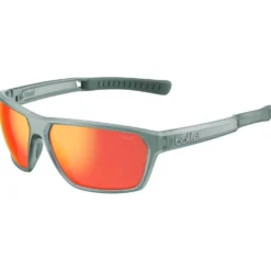 Occhiali da sole Bollé Terrus Hunter Green Frost Sunrise Polarized