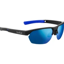 Occhiali da sole Bollé Victus Black Matte Blue Volt+ Offshore Polarized