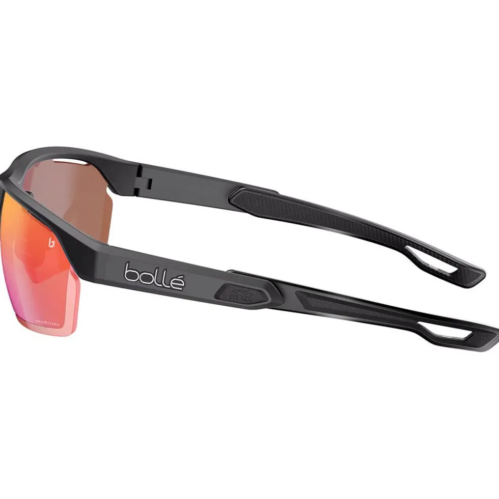 Occhiali da sole Bollé Victus Black Matte Sky Blue Polarized