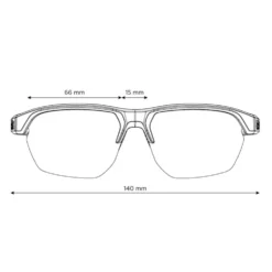 Occhiali da sole Bollé Victus Dark Grey Crystal Phantom Clear Lava Photochromic