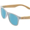 Occhiali da sole Cairn Hybrid Mat White Transparent Blue Polarized