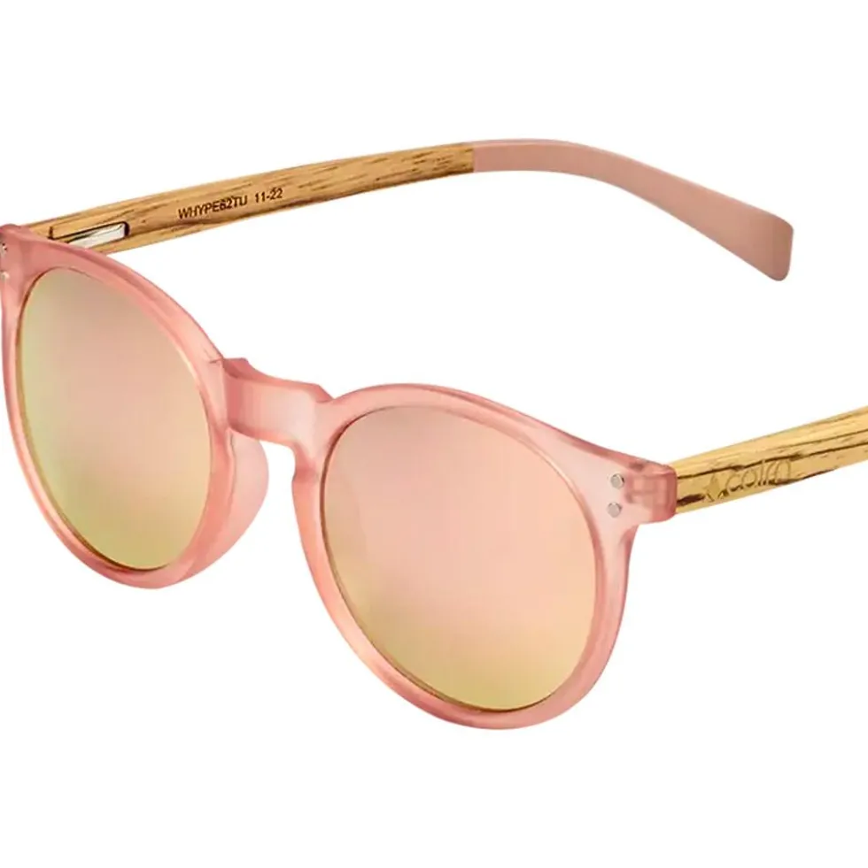 Occhiali da sole Cairn Hype Mat Transparent Powder Pink Wood