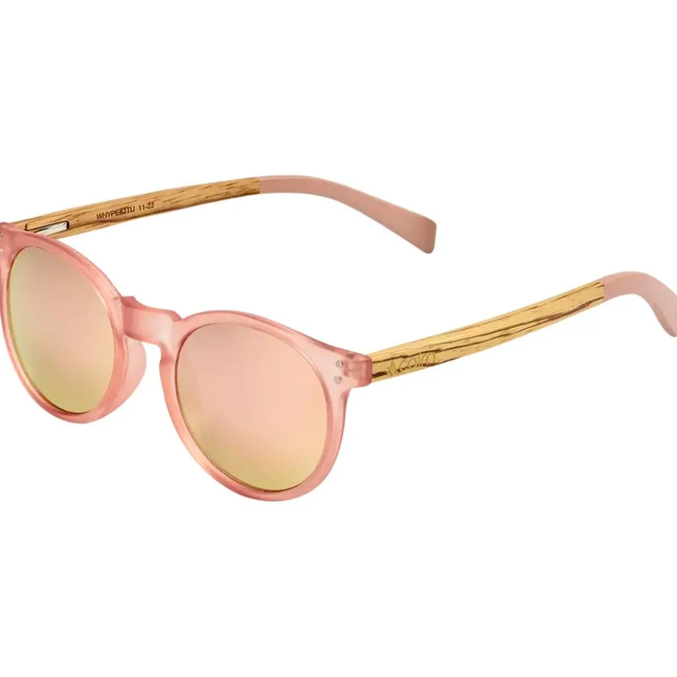 Occhiali da sole Cairn Hype Mat Transparent Powder Pink Wood