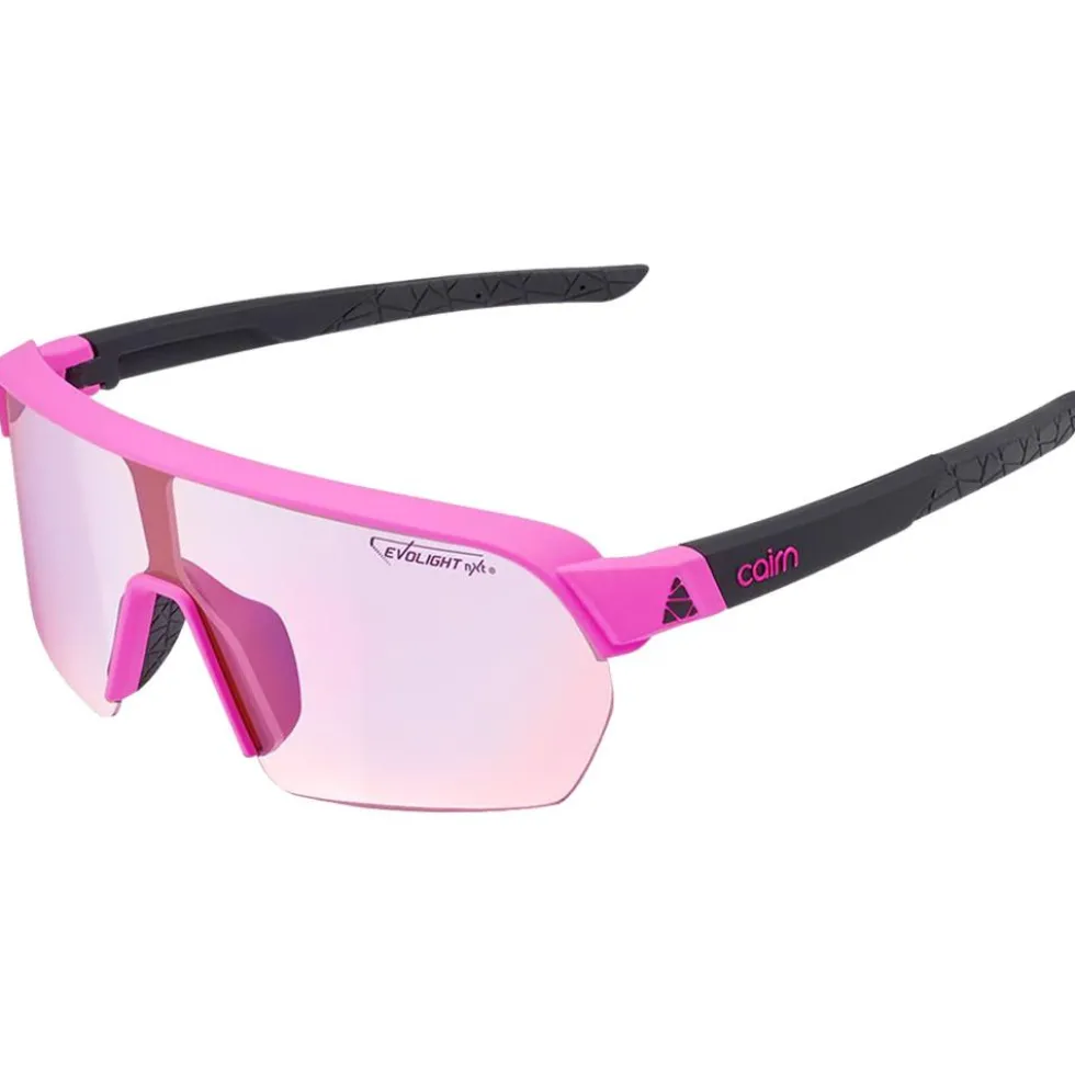 Occhiali da sole Cairn Roc Light Mat Neon Pink Black