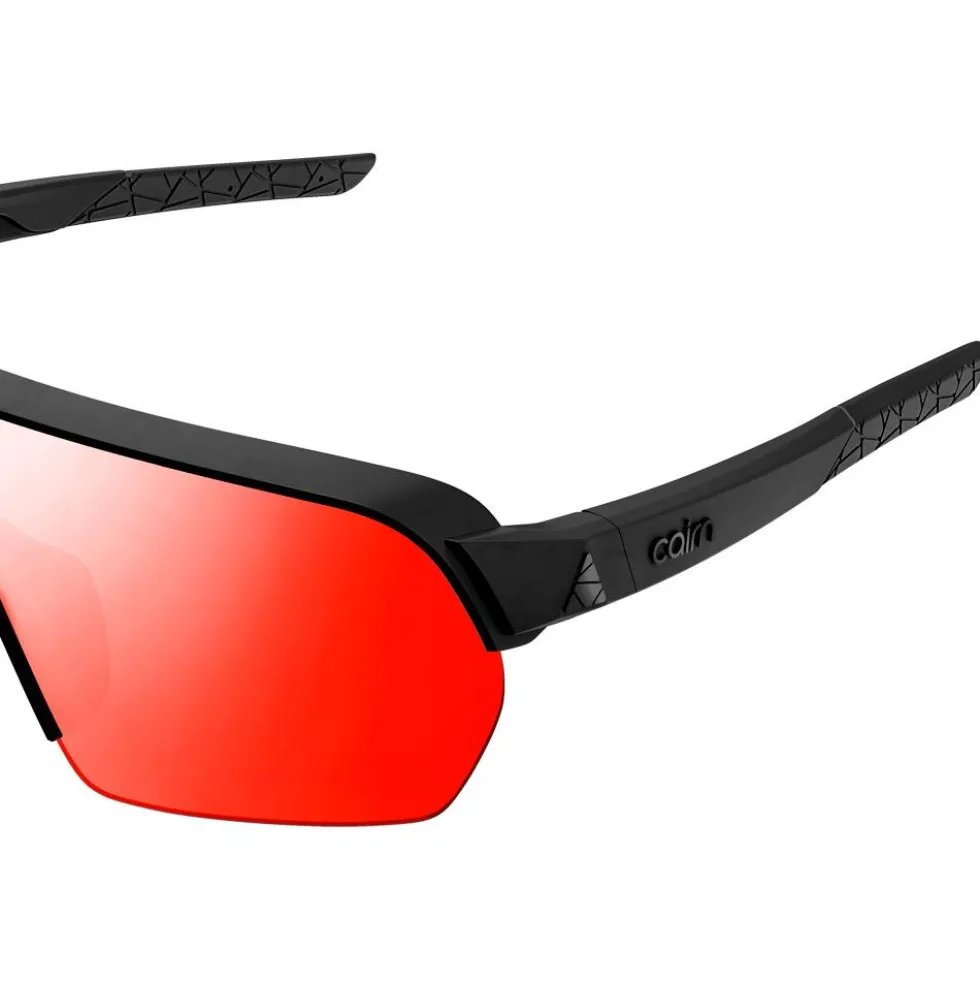 Occhiali da sole Cairn Roc Light Mat Black Red