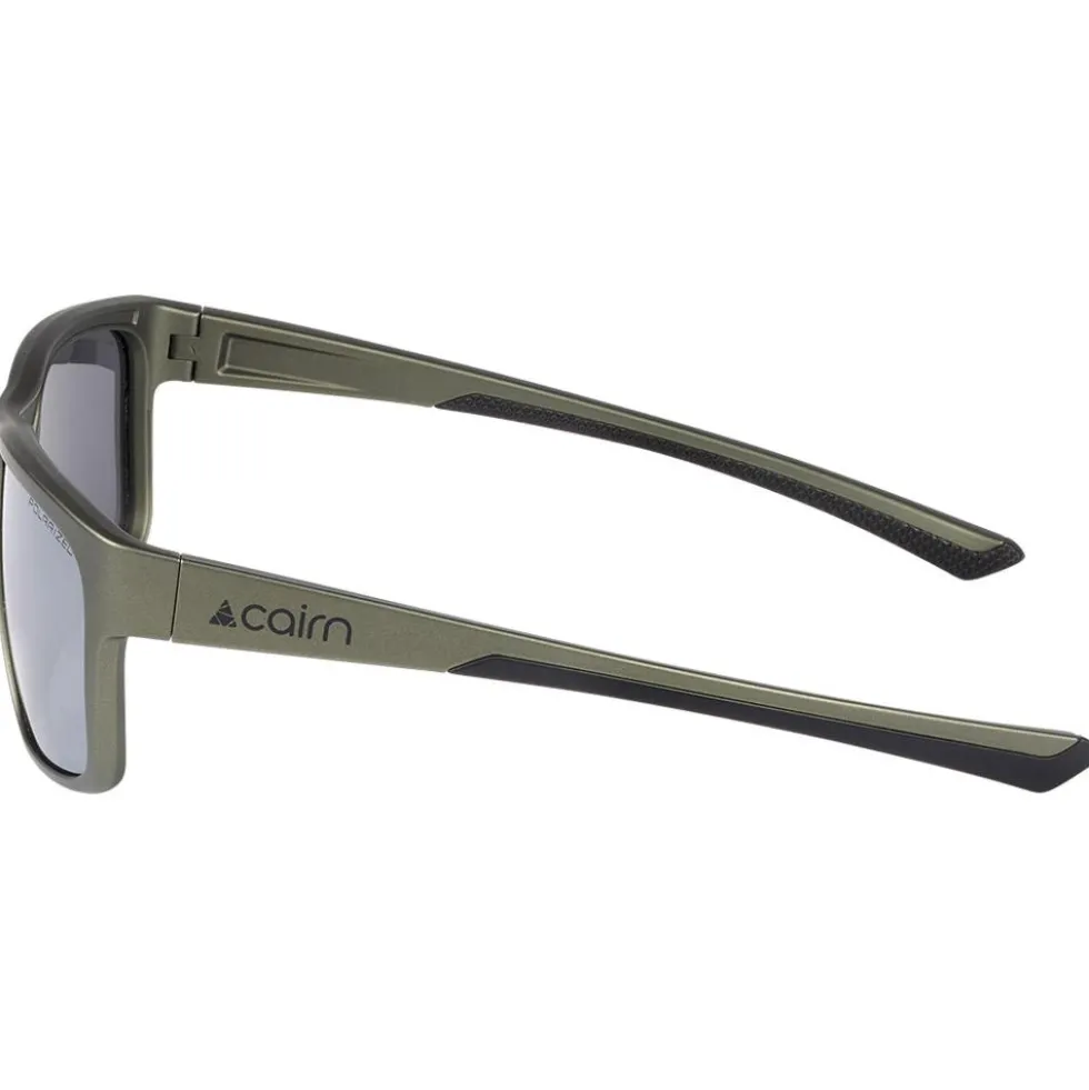Occhiali da sole Cairn Swim Matt Metallic Olive Polarized
