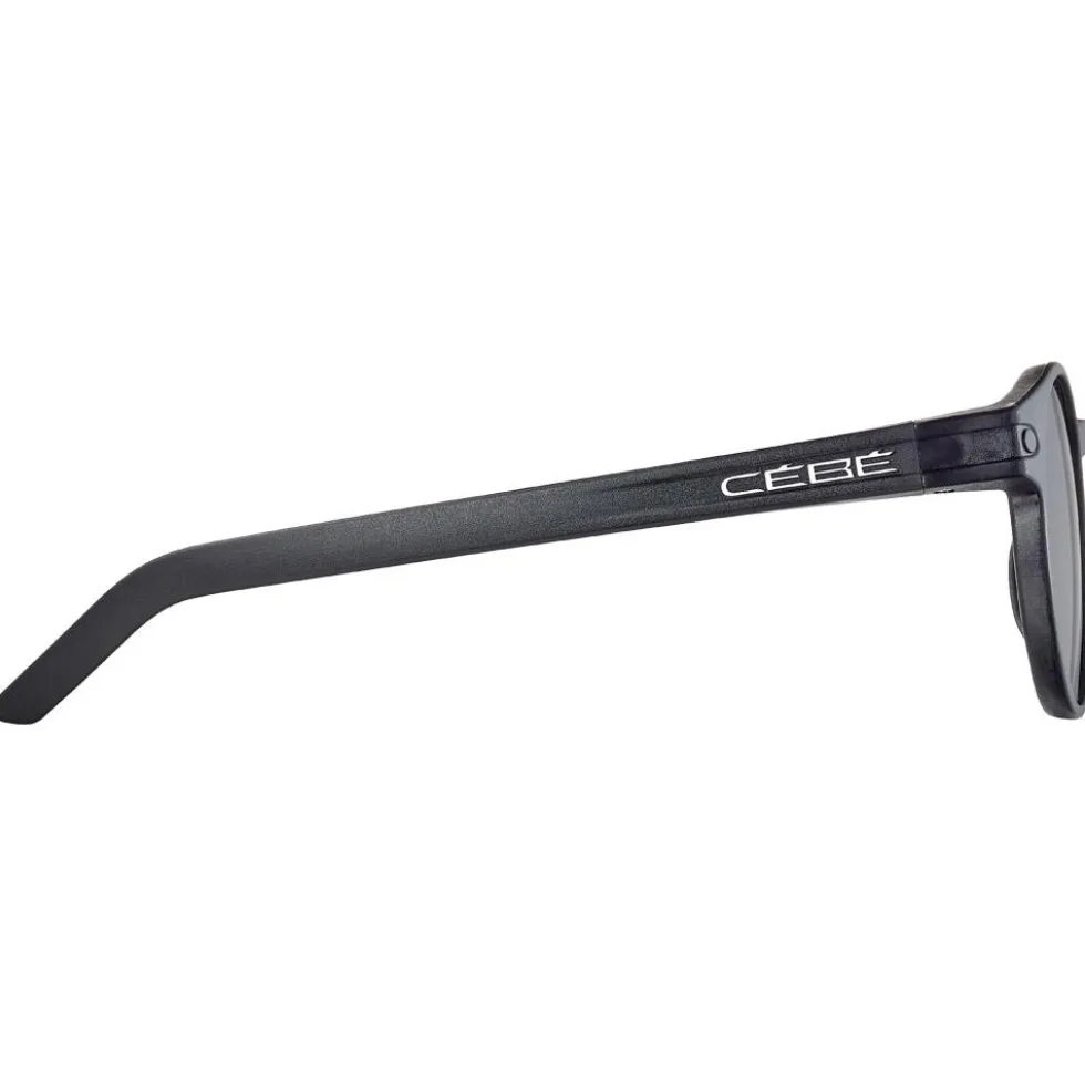 Occhiali da sole Cebe Altai Black Matte Zone Blue Light Grey Cat.3