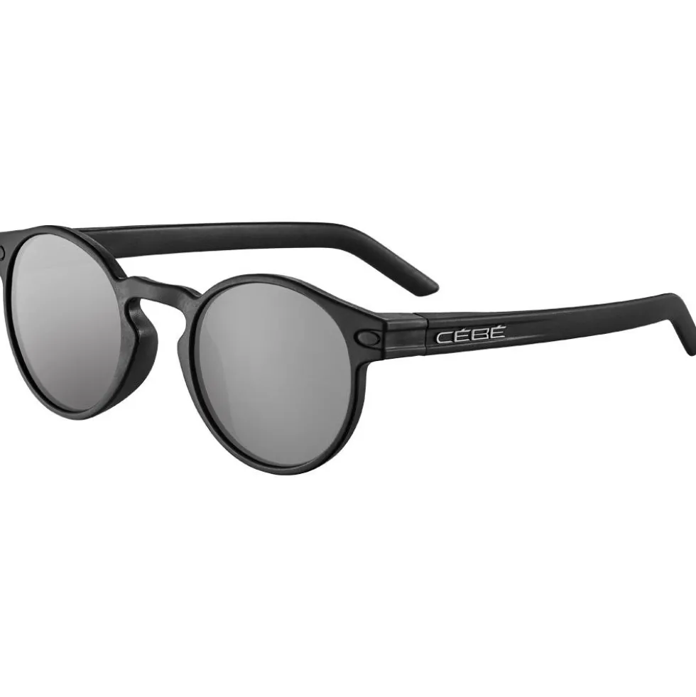 Occhiali da sole Cebe Altai Black Matte Zone Blue Light Grey Cat.3