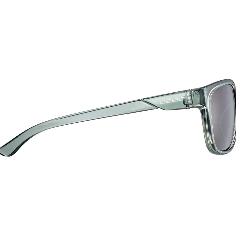 Occhiali da sole Cebe Ayden Translucent Good Grey Matte Zone Blue Light Brown Cat.3