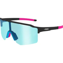 Occhiali da sole Cebe Outflow 2 Lite Matt Translucent Blue Black Pink Vario Grey Blue Revo