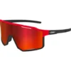 Occhiali da sole Cebe Outflow 2 Matt Black Red Polarized Grey Red Revo