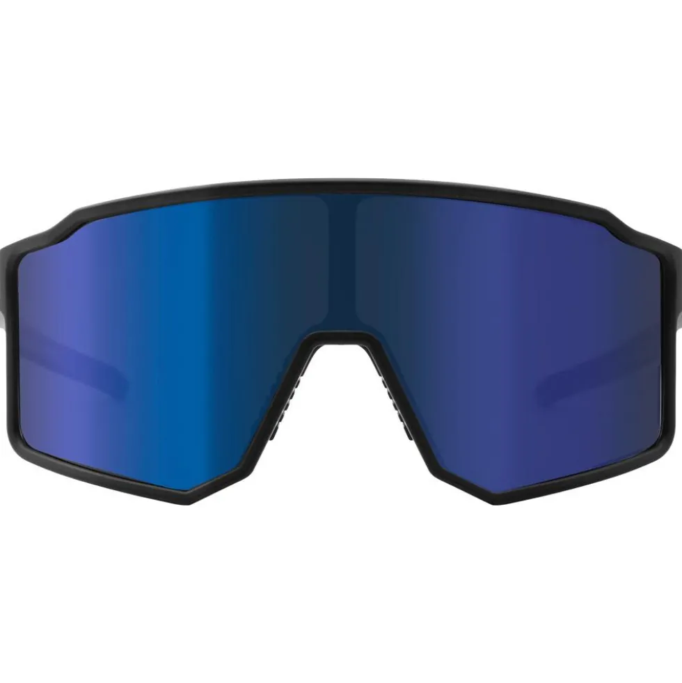 Occhiali da sole Cebe Outflow 2 Matt Black Polarized Grey Blue Revo