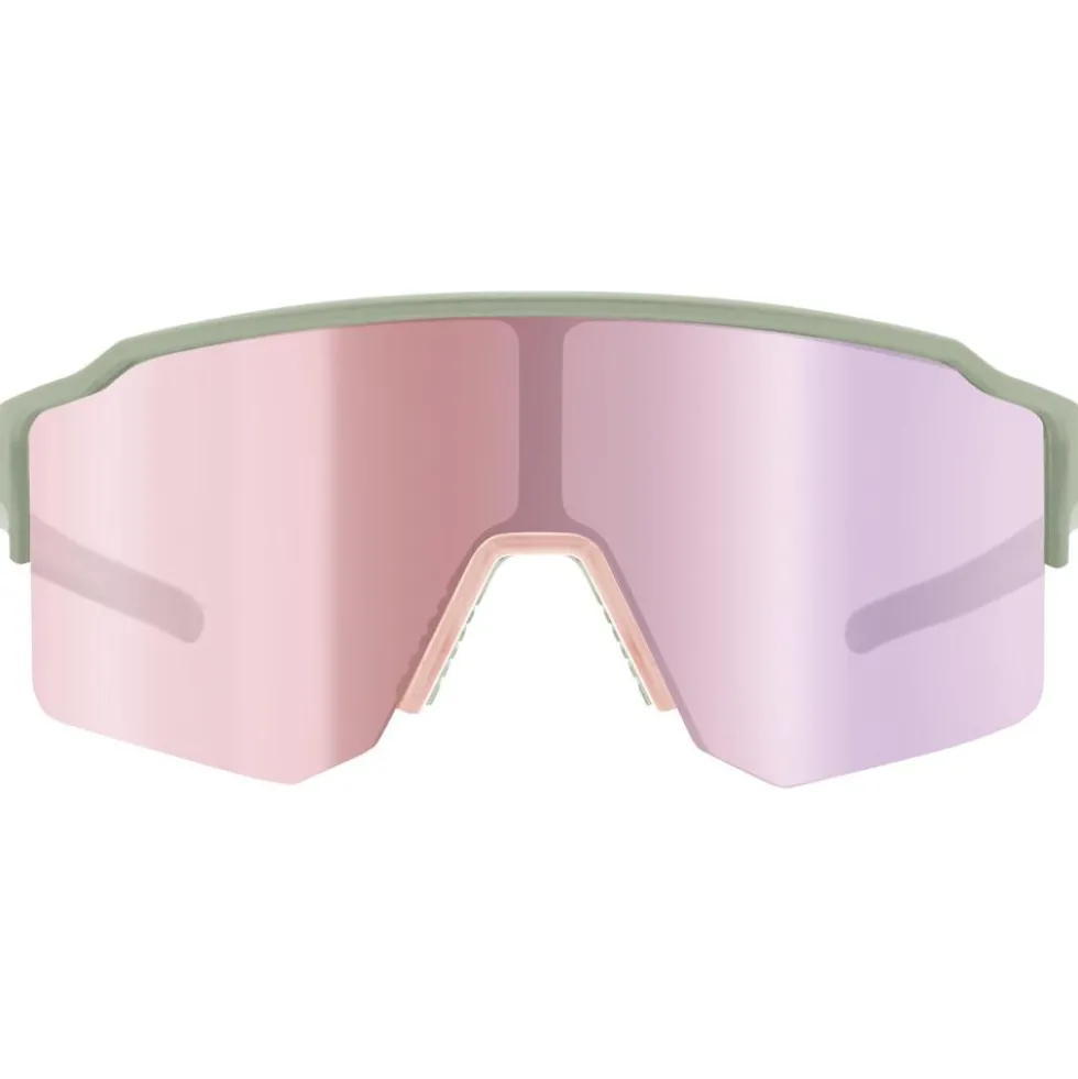 Occhiali da sole Cebe Outflow 2 Lite Matt Light Green Grey Pink Revo