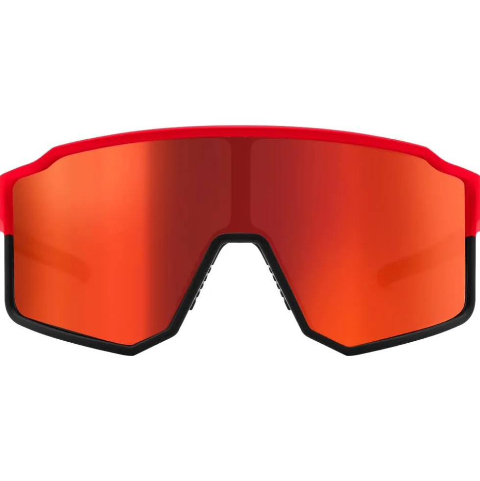 Occhiali da sole Cebe Outflow 2 Matt Black Red Grey Red Revo