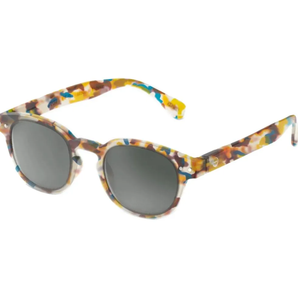 Occhiali da sole Izipizi Sun #C Junior Blue Tortoise Soft Grey