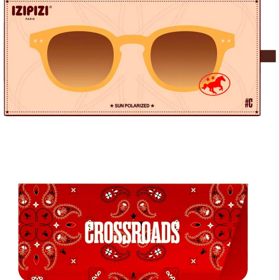 Occhiali da sole Izipizi Sun #C Golden Canyon Brown Shading Polarized