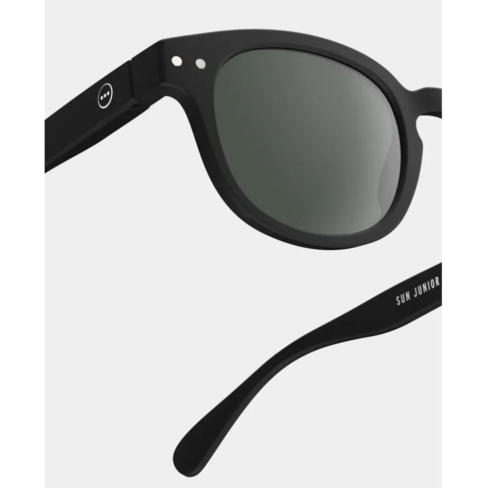 Occhiali da sole Izipizi Sun #C Junior Black Soft Grey
