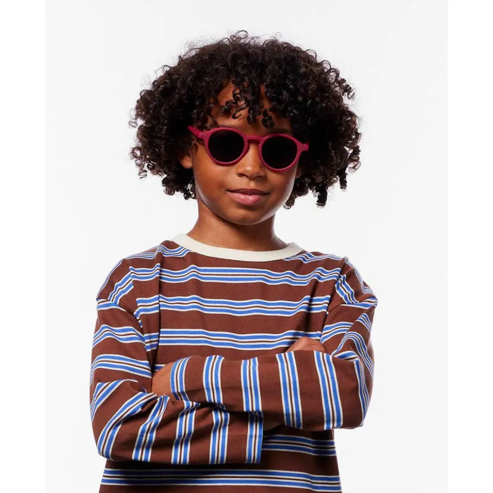 Occhiali da sole Izipizi Sun Child #D Cranberry Grey Polarized