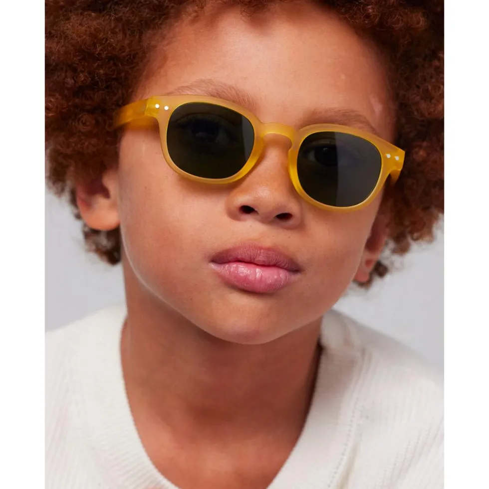 Occhiali da sole Izipizi Sun #C Junior Yellow Honey Soft Grey