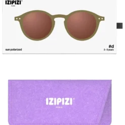 Occhiali da sole Izipizi Sun Kids #D Olive Brown Polarized
