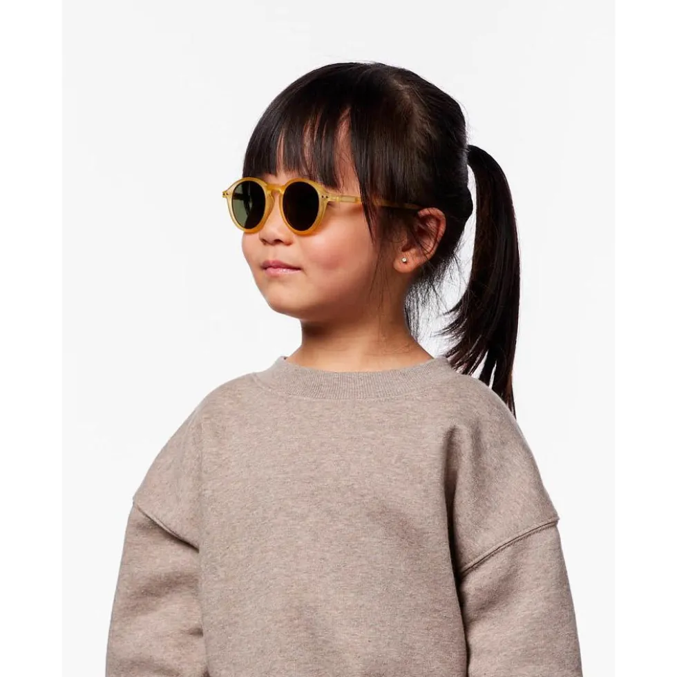 Occhiali da sole Izipizi Sun Kids #D Yellow Honey Green Polarized