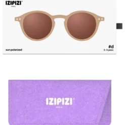 Occhiali da sole Izipizi Sun Kids #D Macchiato Brown Polarized