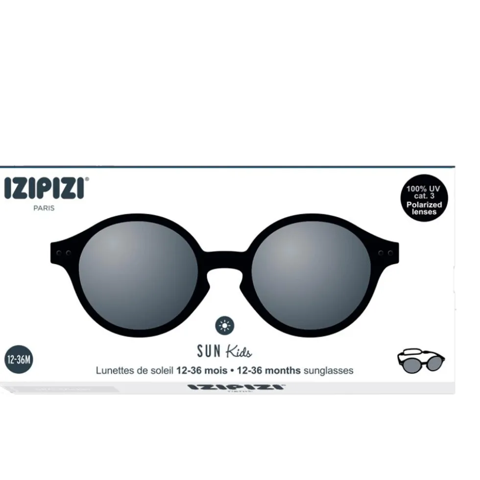 Occhiali da sole Izipizi Sun Kids Black