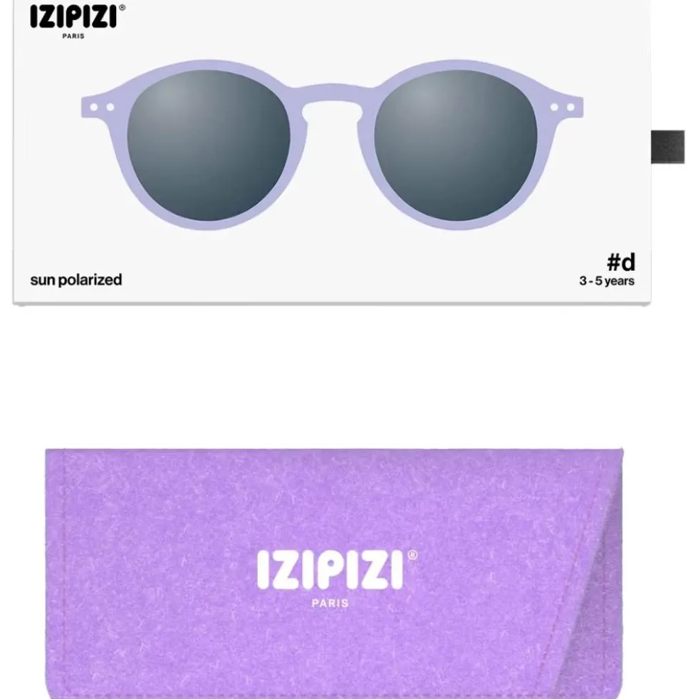 Occhiali da sole Izipizi Sun Kids #D Lavender Grey Polarized