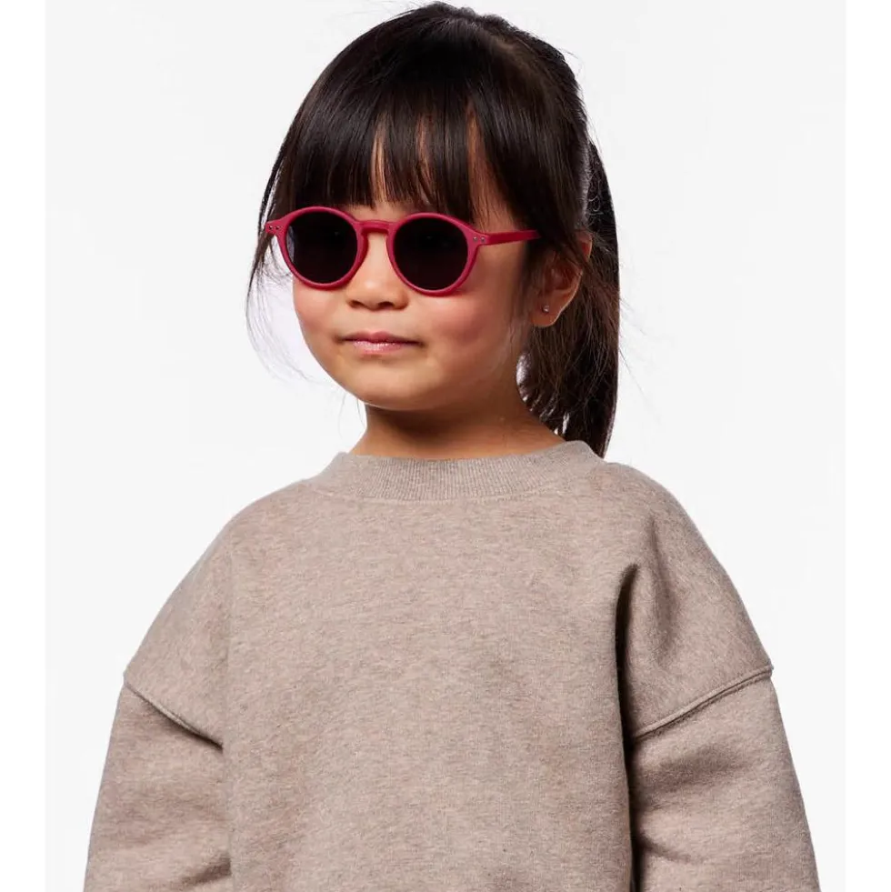 Occhiali da sole Izipizi Sun Kids #D Cranberry Grey Polarized