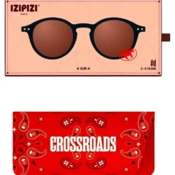 Occhiali da sole Izipizi Sun Kids #D Black Road Brown Polarized