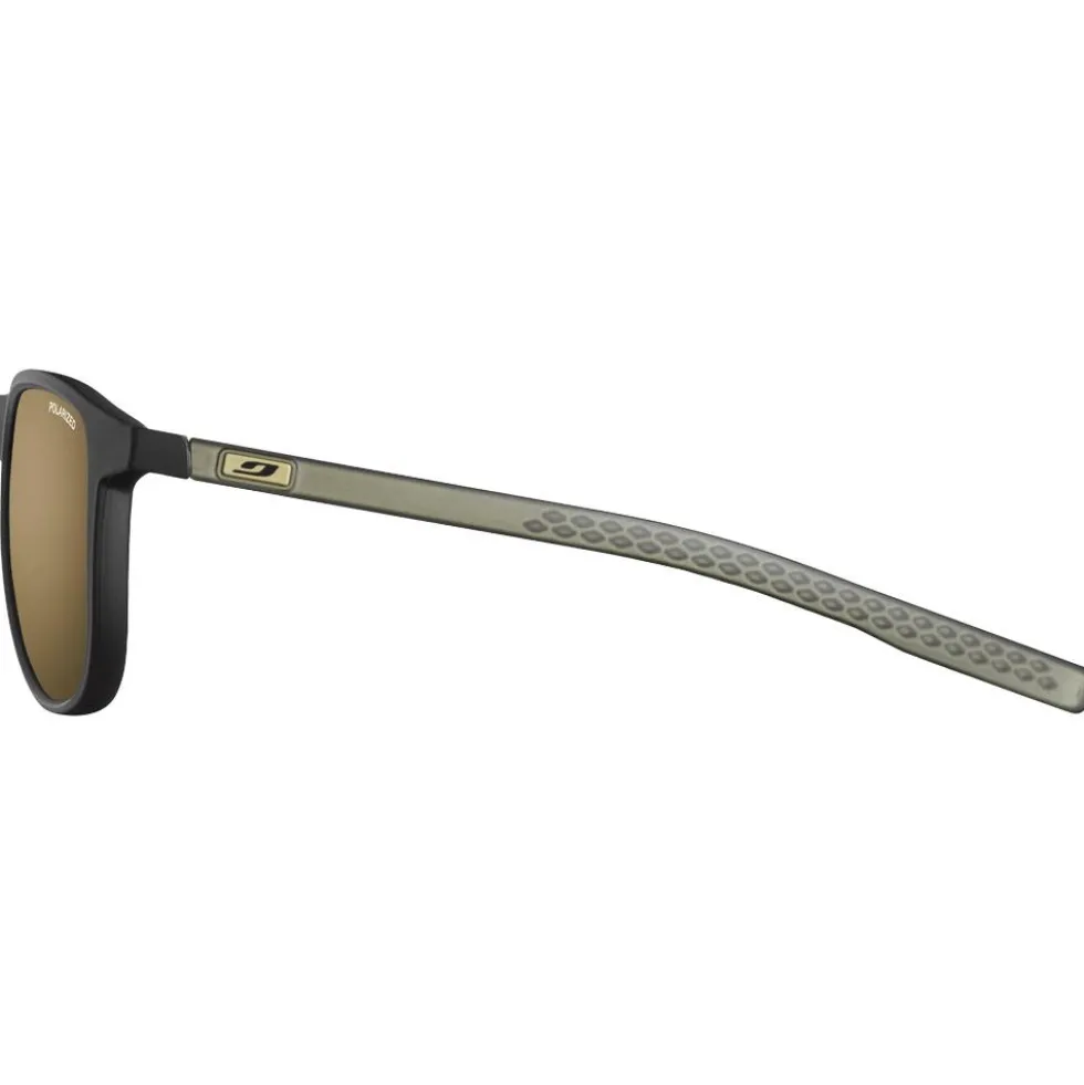 Occhiali da sole Julbo Canyon Mat Noir Vert Army Translucide Spectron 3 Polarized
